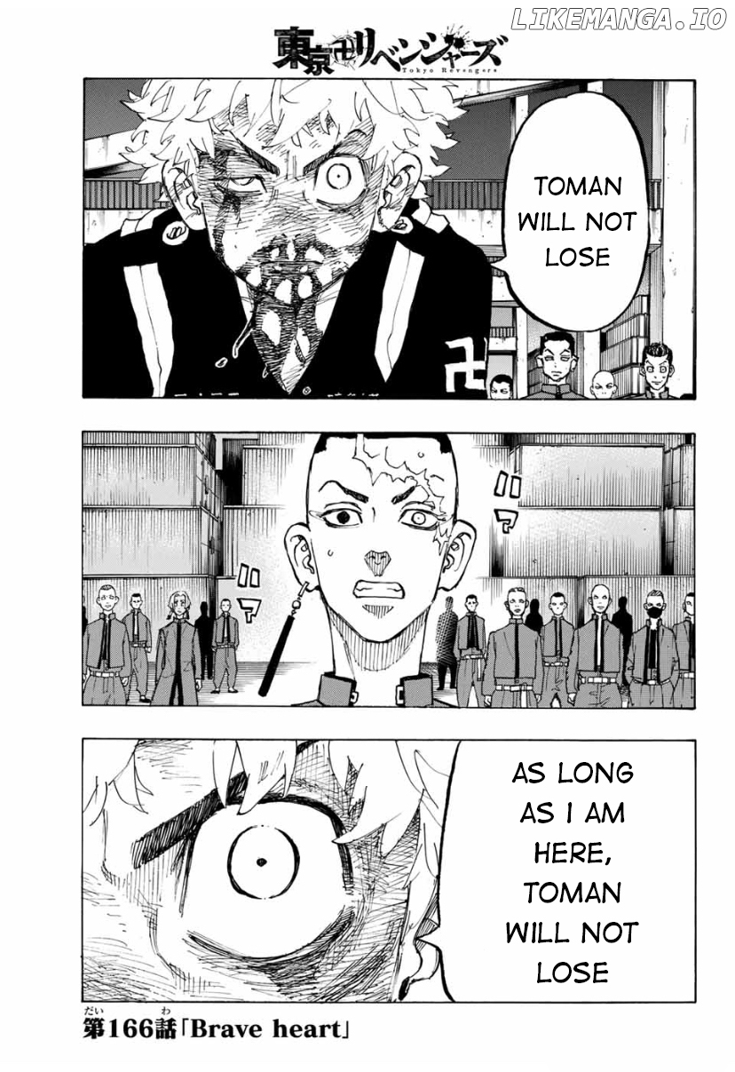 Tokyo Revengers, Chapter 166 image 01